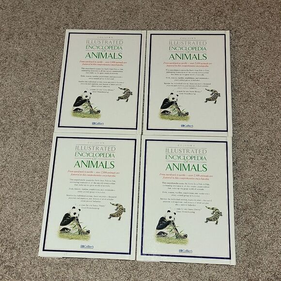 Collier's Illustrated Encyclopedia of Animals - Aardvark to Zorille + 2,000 More - Picture 6 of 14